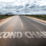 Open road with the words second chance written on pavement – concept of recycled leads What are Recycled Leads