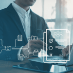 Should lawyers rely on AI for case analysis - attorney using digital document management and case workflow system