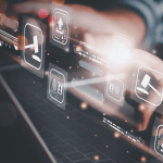 Attorney selecting high intent legal keywords on digital interface for legal marketing campaign optimization